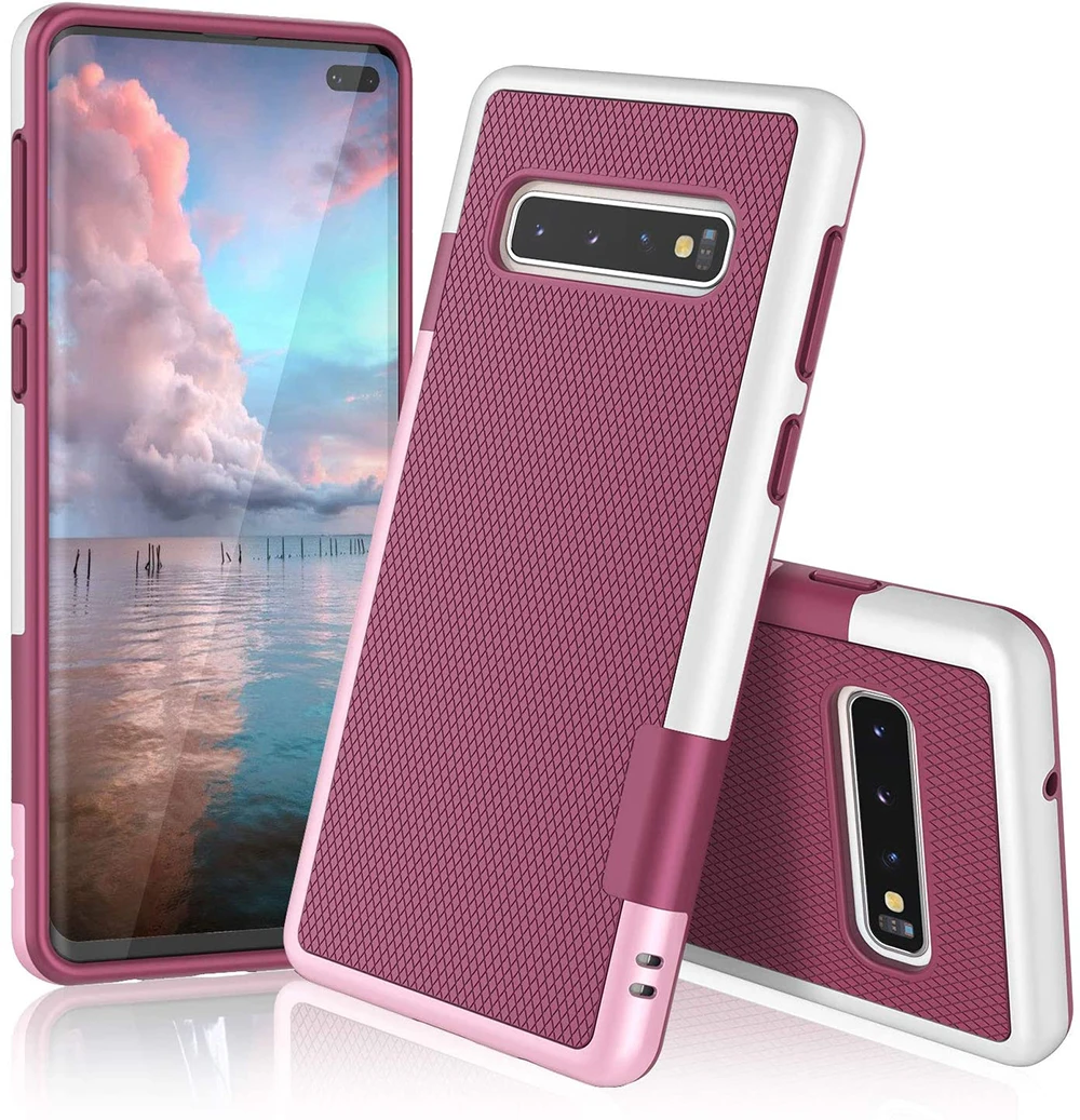 Ультратонкий Гибридный чехол для Samsung Galaxy Note 10 + 9 8 S10 S10e S9 S8 S7 S6 Plus S7/S6 edge мягкий из