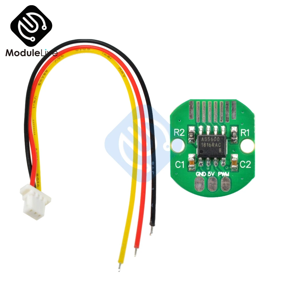 AS5600 PWM/2c порт абсолютное значение энкодер 12 бит для бесщеточного карданный шарнир PTZ/карданный шарнир/Мотор поворотника плата инкрементного модуля