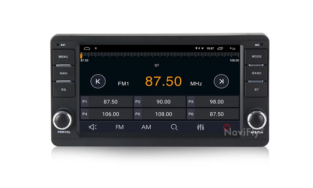 NaviFly 2 ГБ+ 32 ГБ DSP Android 9,0 Автомагнитола gps для Mitsubishi outlander lancer 2010 2012 2013 с wifi 7 дюймов без DVD