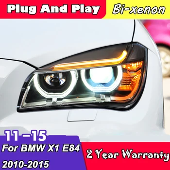 

For BMW X1 E84 LED Headlight Front Lamp Assembly 210-2015 Year With Daytime Runing DRL