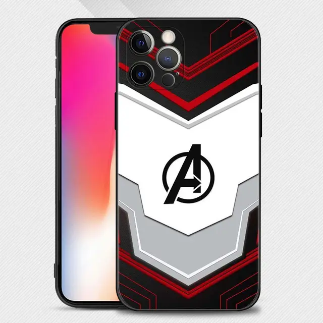 Case For Apple iPhone 13 12 11 Pro Max 13 12 Mini XS Max XR X 7 8 Plus 6 6S SE 2020 Cover Marvel Superheroes The Avengers Hero B11