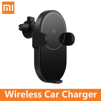 

Xiaomi 20W Wireless Car Charger Max Electric Auto Pinch 2.5D Glass Ring Lit For Wireless Charging Fast Charging Car Phone Holder