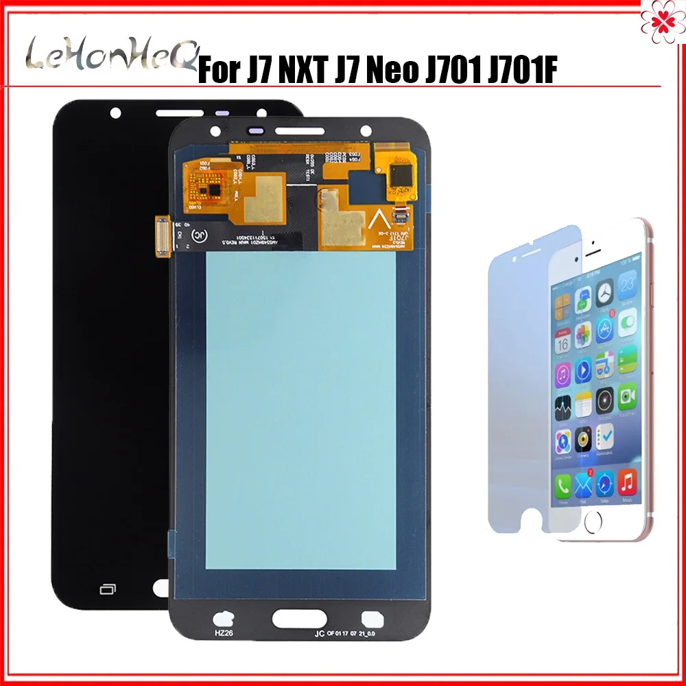 OLED ЖК-дисплей для Samsung Galaxy J7 neo J701 J701F J701M J701MT ЖК-экран с сенсорным экраном