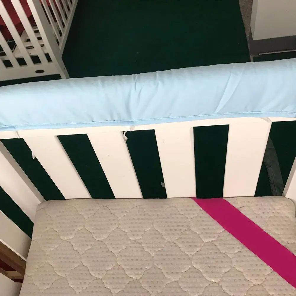 Baby Crib Rail Cover Safe Protector Set from Chewing Cotton Padded