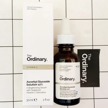 

Ascorbyl Glucoside Solution 12% (30ml) Vitamin C Brightening Serum by The Ordinary Ascorbic VC Whitening Antioxidant Face Cream