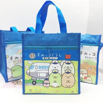 

Animated cartoon すみっコぐらしanimal lunch bag canvas lunchbox hand bag simple lunch bag