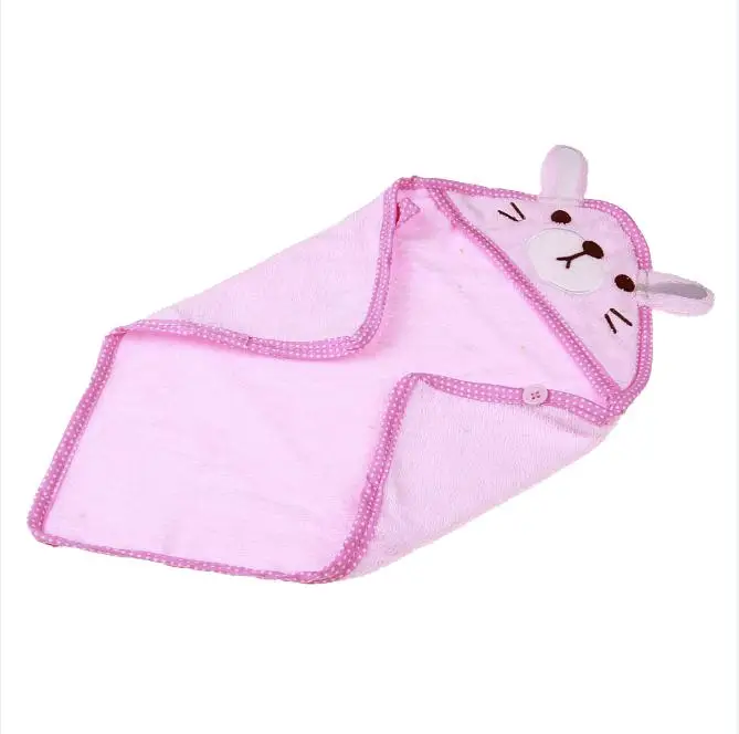 Pink bear Мультяшная Собака Банное полотенце сушилка для собаки полотенце для щенка чистящие супер абсорбирующие халаты мягкое ощущение товары для домашних животных 4 вида цветов 4 размера - Цвет: Pink bear