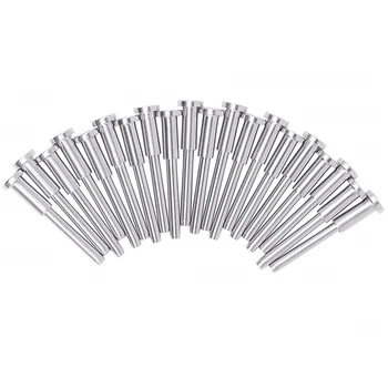 

20 Pack Stainless Steel Invisible Receiver and Swage Stud End for 1/8 Inch Cable Railing, Deck Stair Threaded End Fitting for Wo