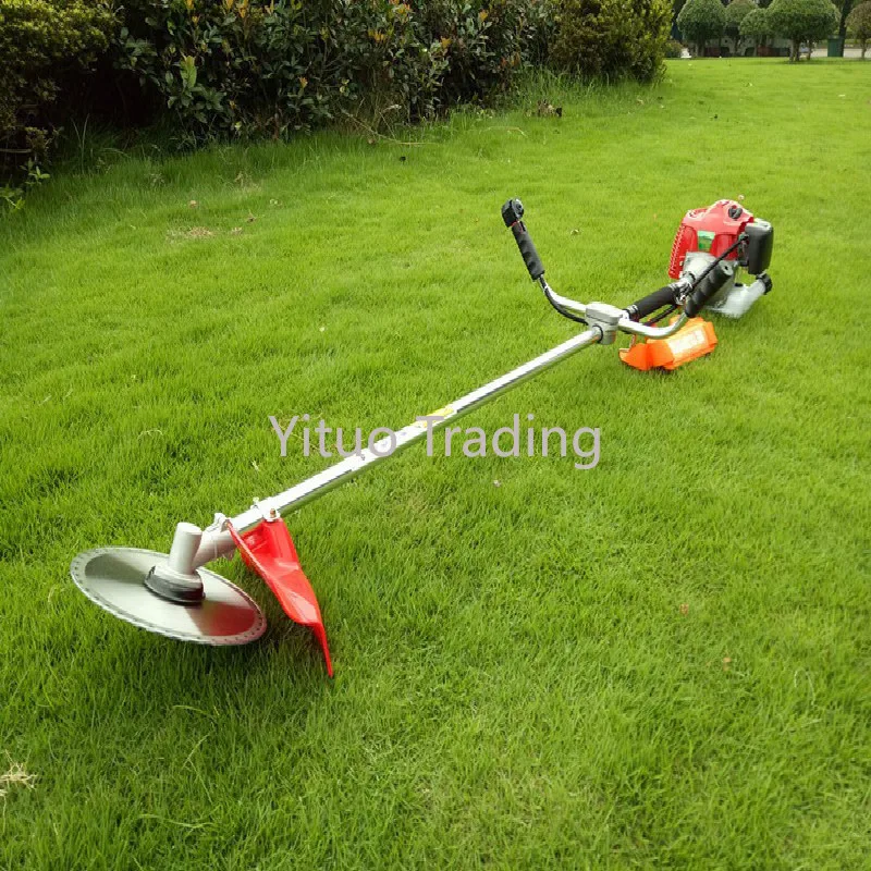 Side-mounted Lawn Mower Small Two-stroke Brush Cutter Grass Rice Harvester Double Lock Working - Lawn Mower - AliExpress