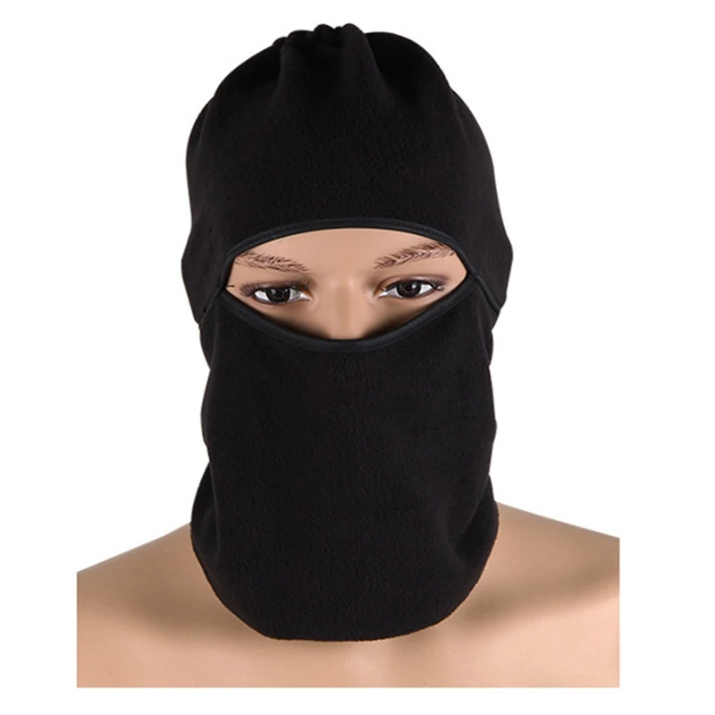 Unisex Thermal Fleece Balaclava Neck Winter Ski Full Face Mask Cover Cap For Cycling Face Mask Windproof Hat