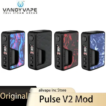 

Original Vandy Vape Pulse V2 Mod 95W BF Box Mod with 7ML Bottle TC Vape Mod 18650/21700/20700 510 thread E-cig Pluse 2 Vaporizer