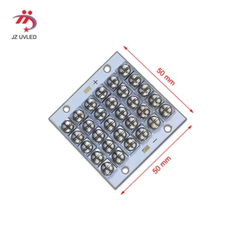 UV LED seamless splicing module for UV flatbed printer UV glue curing photosensitive resin curing UV LED lamp 50*50mm jhf e3000 f3000 uv printer uv lamp ac 10598