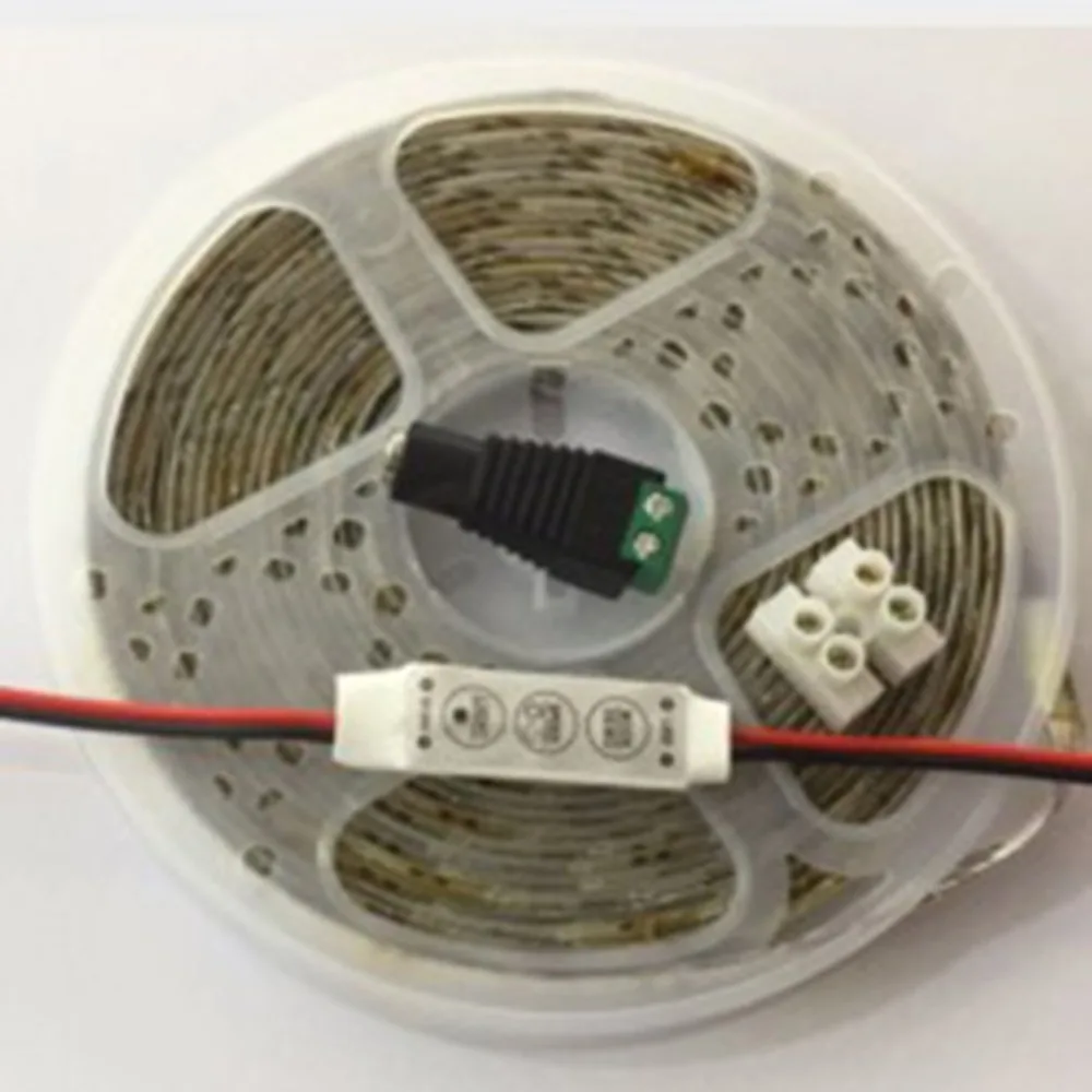 Светодиодная лампа с 2835 Rgb 60Led/метр набор цветов света с 24 клавишами 44 Ключ 12V5A источник питания Rgb2A