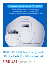SUN BQ5T 72W UV LED Lamp Nail Dryer Manchine LCD Display LED Dryer Nail Lamps Curing Gel Polish Auto Sensing Lamp For Nail New