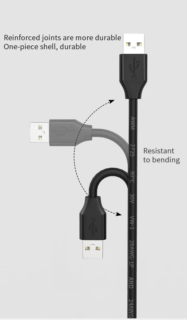 USB2.0 Extension Cable with Screw Holes - Male to Female for Secure Fixing in Chassis, Cabinet, or Baffle Description Image.This Product Can Be Found With The Tag Names Computer Cables Connecting, Computer Peripherals, PC Hardware Cables Adapters, Screw holes