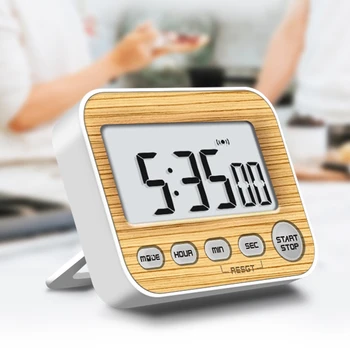 

Timer Digital Timers, Kitchen Timer with Alarm Clock for Cooking or Office, Have Strong net and Stand Used on Metal Plane or