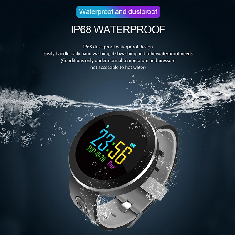 Q8 Pro smart watch blood pressure measurement heart rate monitor Smart band Ip68 Waterproof fitness tracker bracelet wristband