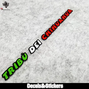 

NO.LN290 VR 46 Rossi tribu dei chihuahua MOTO GP Reflective Car Sticker Decals Racing Motorcycle Windshield Bike Tank cup