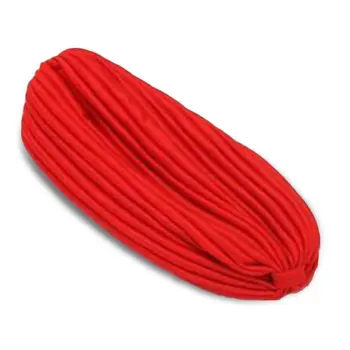 

Men Women Indian Stretchable Pleated Turban Hat Elastic Headwrap Head Wrap Cap Comfortable Headwrap Bandana Wholesale 2018