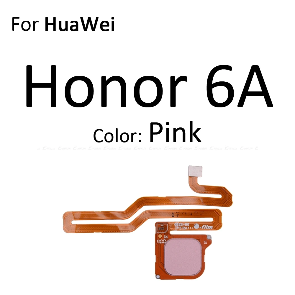 Сенсорный ID сканер отпечатков пальцев сенсор Главная Кнопка возврата меню Flex для Huawei Honor 6C 6A 6X 5C Pro GR5