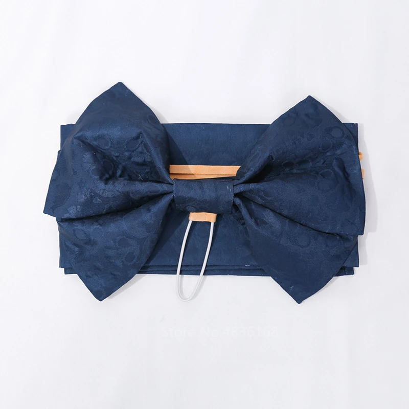 Color8 Bow-Knot Традиционное японское кимоно кардиган Сакура девушка костюм женское платье Haori принцесса косплей костюм на Хэллоуин Harajuku Вечерние - Цвет: Color8 Bow-Knot