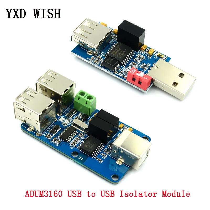 Изоляционный модуль изолятора ADUM3160 1/4 канала USB к защитная плата муфты изолятор с