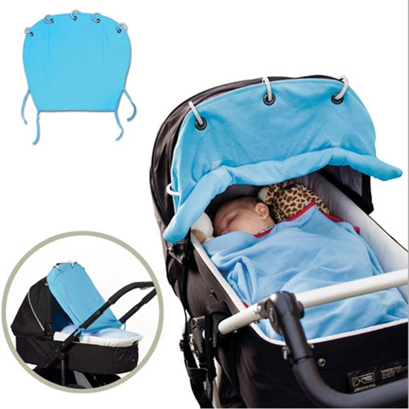 hot mom baby stroller accessories Baby stroller sunscreen curtains roll up sunscreen cover cotton sunshade stroller accessories best stroller for kid and baby