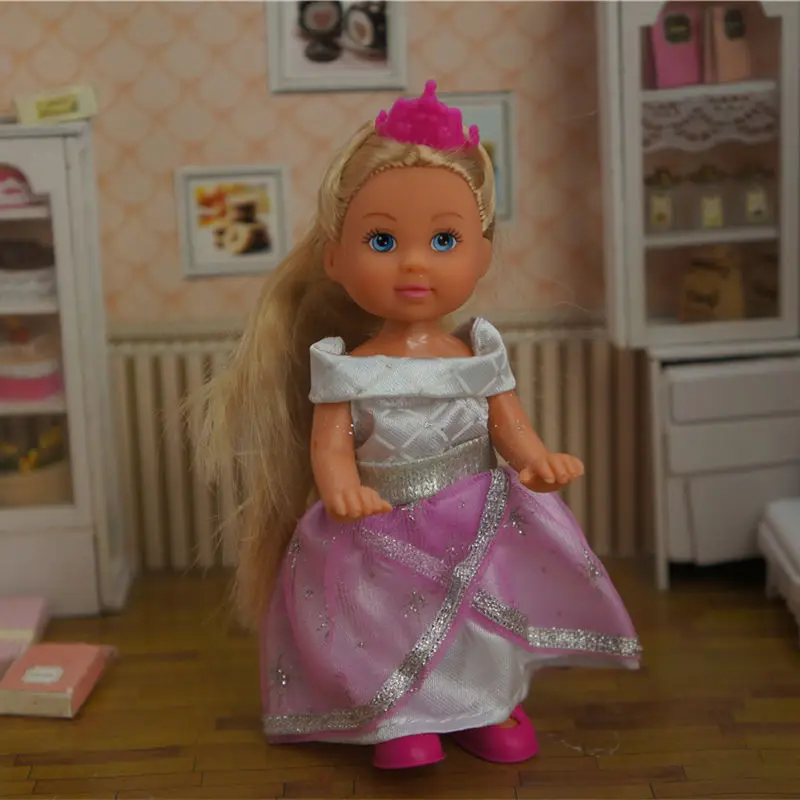 Кукла Simba Kelly 1 набор = кукла-Симба+ одежда+ обувь 11 см Barbies Sister для поколения мини-кукла рождественский подарок для маленькой девочки