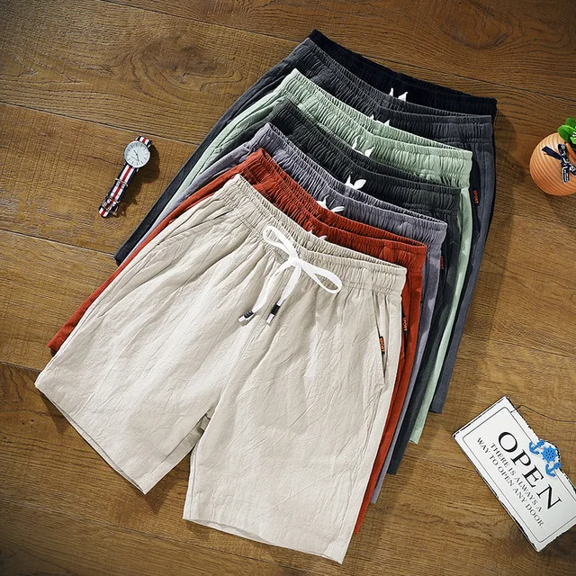 Summer Men Shorts 2020 New Loose Cotton Shorts Man Sweatpants plus size Pants Summer Men Shorts 2020 New Loose Cotton Shorts Man Sweatpants plus size Pants