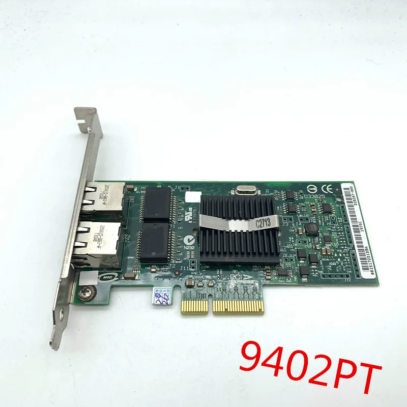 Оригинальный двухпортовый гигабитный сетевой карточный сервер Intel 9402PT 82571EB