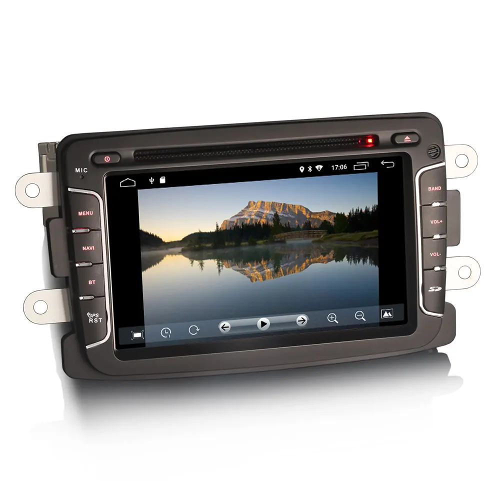 7 &quotAndroid 10 0 OS автомобильный DVD Мультимедиа Навигация GPS радио для Dacia Lodgy 2012 2017 &amp