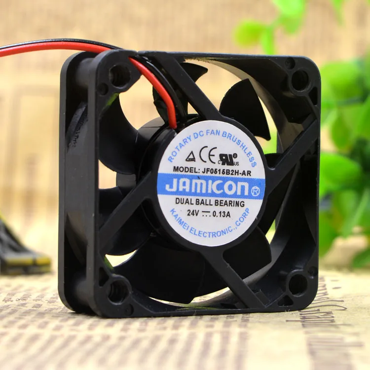 JF0515B2H-AR DC 24V 0.13A 5 см 5015 защиты электродвигателя Вентилятор охлаждения