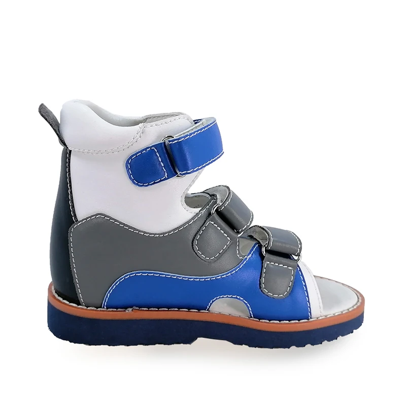 Children Sandals Boys Summer Toddler Orthopedic Flatfeet Shoes For Kids Indoor Outdoor Arch Support Footwear 20Months To 10Year
