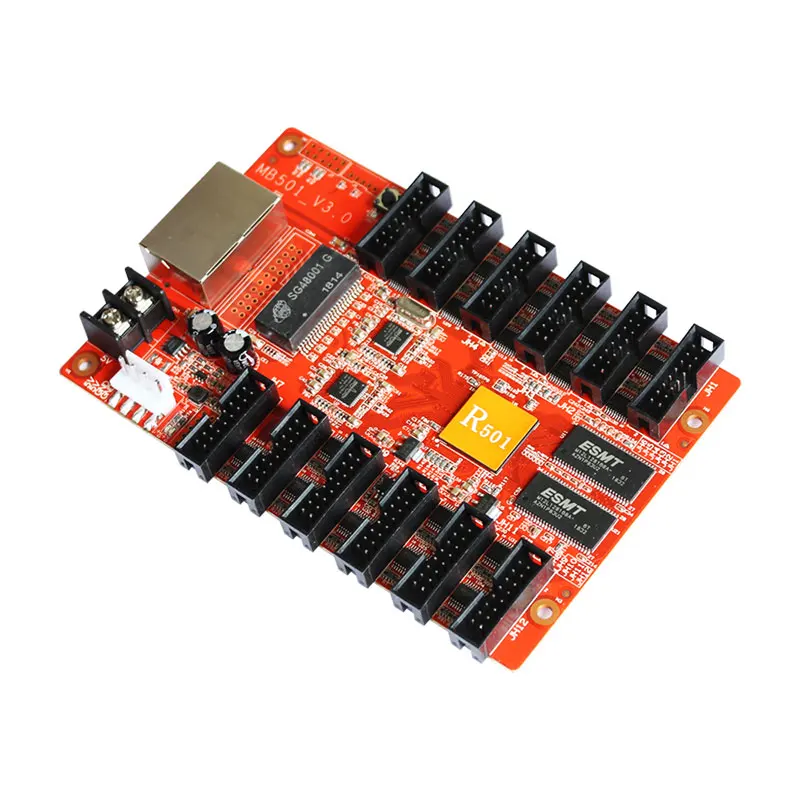 Huidu HD R501 асинхронный полноцветный светодиодный приемная Карта контроллер