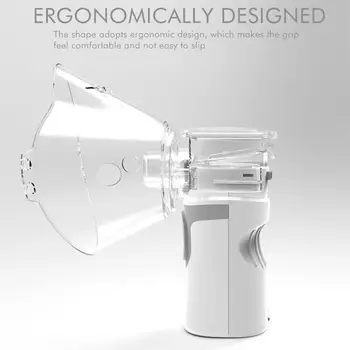 

Dropshipping 492S Small Household Ultrasonic Grid Atomizer Portable Handheld Air Atomizer Adult Children Household Mute Atomizer