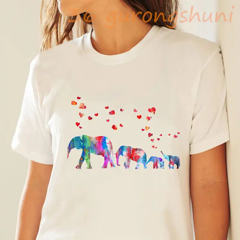 Parti Superiori Di Estate Acquerello Tartaruga Di Mare Di Harry Styles Animale T Shirt Kpop Harajuku Elefante Tshirt Kawaii Vintage T Shirt Donna Tumblr Aliexpress