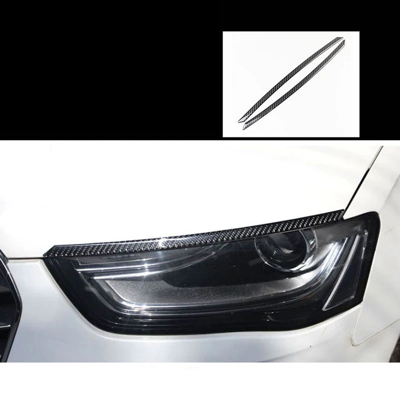 Автомобильные фары из углеродного волокна Lsrtw2017 Abs для Audi A4 A5 2009 2010 2011 2012 2013 2014 2015