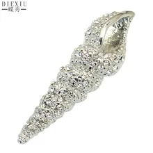 Покрытая стразами брошь Улитка металлическая брошь на корсаж кошки Европа и Америка аксессуары завод прямых продаж AliExpress EBay