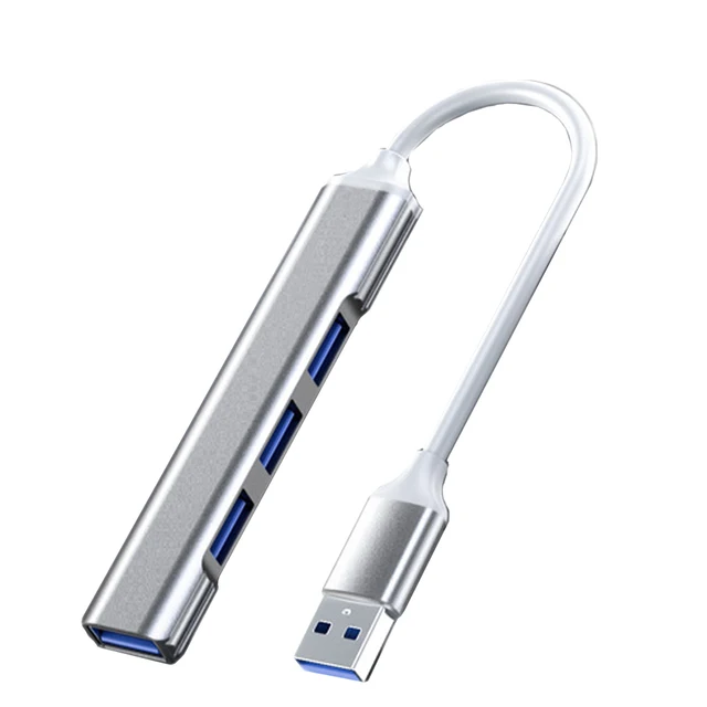 USB HUB 3.0 Type-C 4 in 1 Multi Port High Speed Adapter Splitter OTG For Nintendo Switch PS3 4 Xbox Tablet PC Laptop Accessories USB Silver