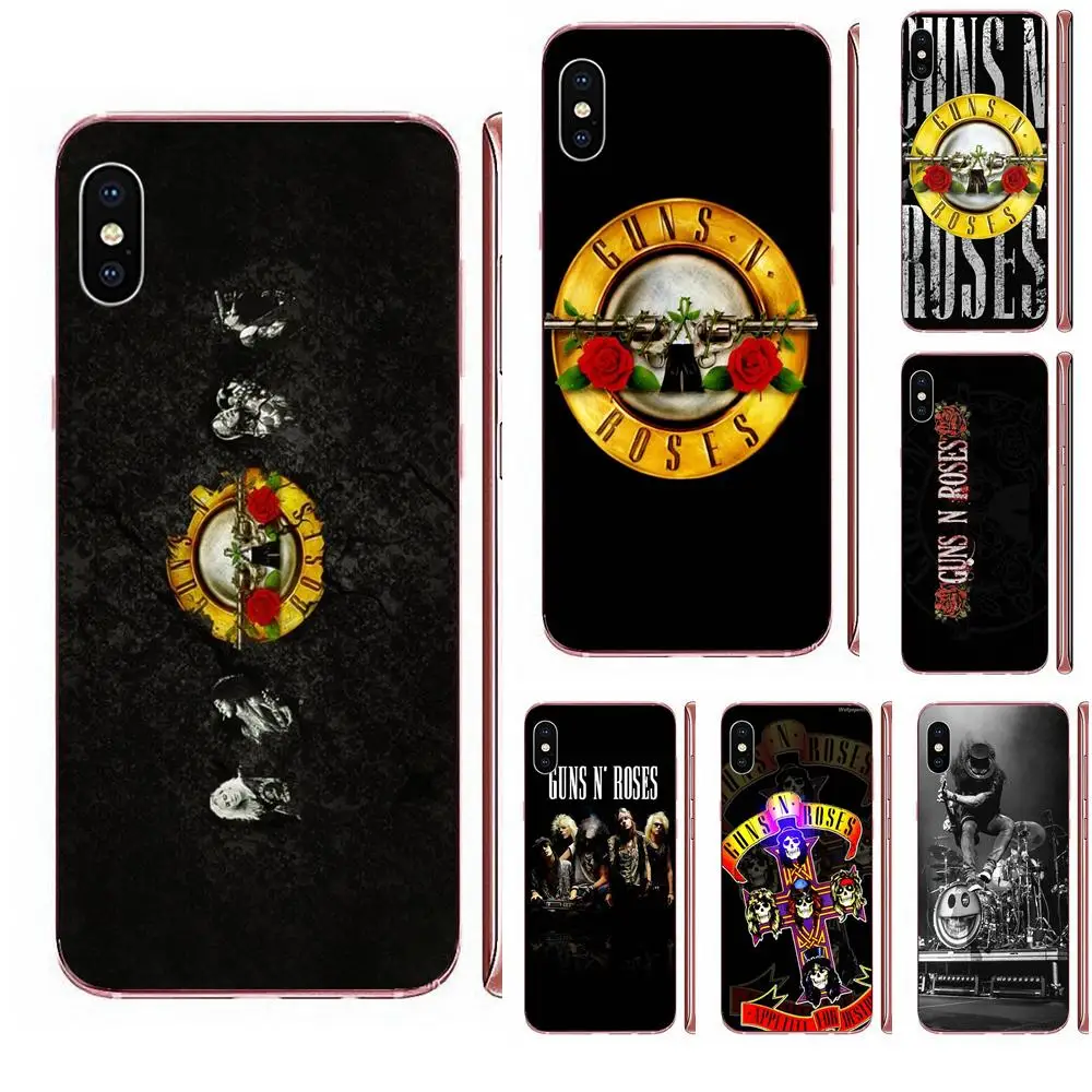 Guns N Roses Retro Slash Wooden TPU Cell Phone For Samsung Galaxy A10 A20 A20E A3 A40 A5 A50 A7 J1 J3 J4 J5 J6 J7 2016 2017 2018 | Мобильные
