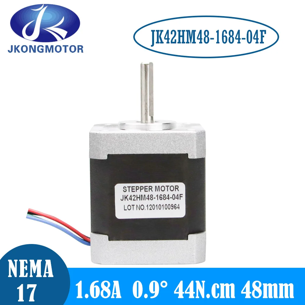 Jkongmotor 0.9 Degree Step Stepping Stepper Motor Nema 17 JK42HM48