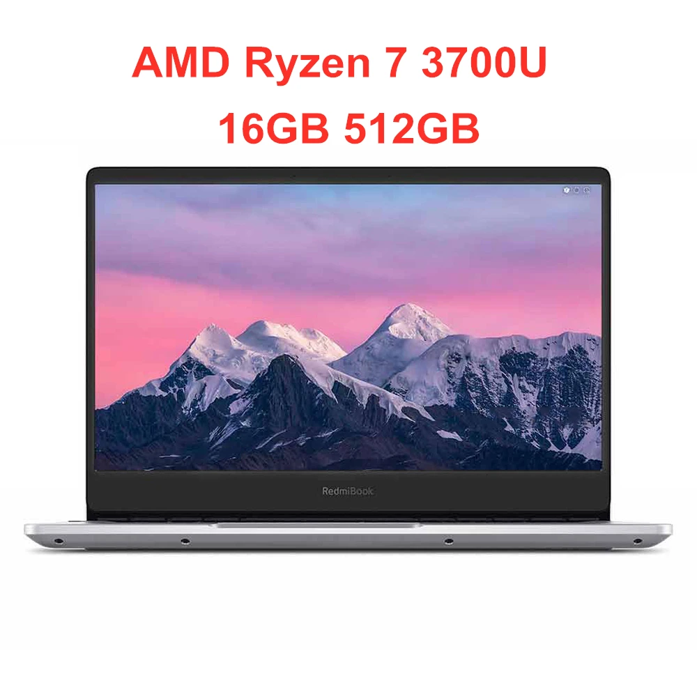 Ryzen 7 16GB 512GB Новое поступление Xiaomi RedmiBook 14 дюймов Тетрадь Ryzen издание AMD Ryzen для девочек от 5 до 8 лет GB 256/512GB Ryzen 7 16 ГБ 512 ГБ Windows 10 FHD ноутбук - Цвет: Ryzen 7 16GB 512GB