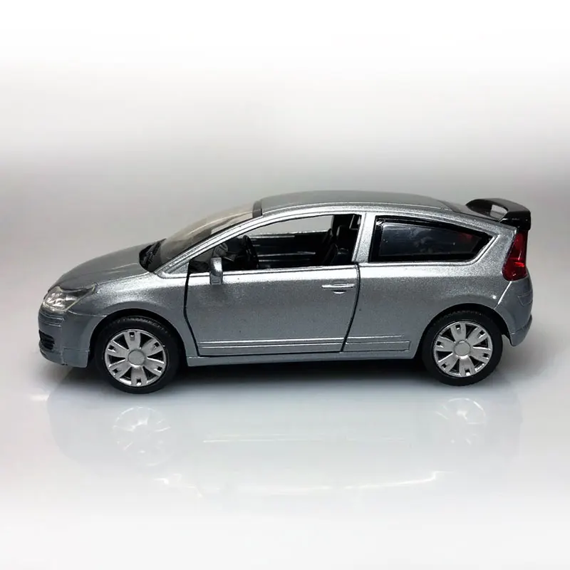 NEWRAY масштаб 1/32 модель автомобиля игрушки Citroen C4 Coupe литая металлическая игрушка