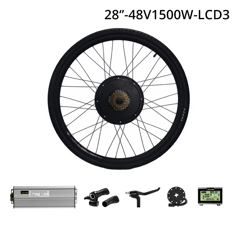 28 Wheel Motor 48 в 1500 вт мотор колесо электровелосипед электроколеса для велосипеда комплект электро колесо мотор колеса комплект для электро велосипеда мотор 1500w комплект для электровелосипеда электробайк мотор-колесо 48V 1500W - Цвет: 28 Wheel Motor