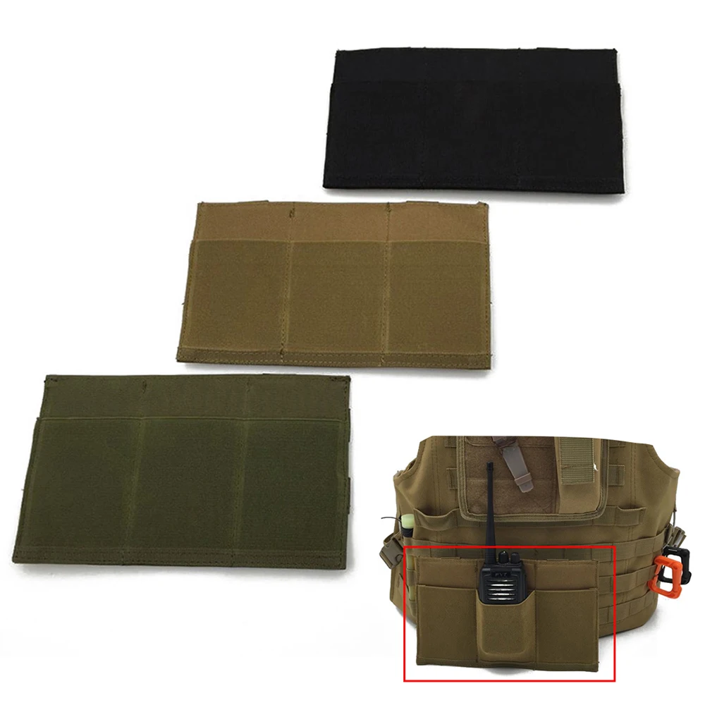

Tactical Triple M4 Pistol Magazine Pouch Military EDC Radio Mag Bag Universal Tool Cartridge Holder for Hunting Accessories