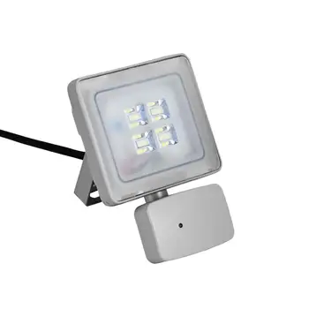 

6th Generation 10W 110V Cool White LED Floodlight PIR Motion Detector 1200LUMEN Super Bright Outdoor Lighting Lamp