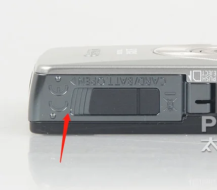 Б/у SD750 части крышки двери для canon Ixus75 крышка батареи(без резины) Запасные части камеры
