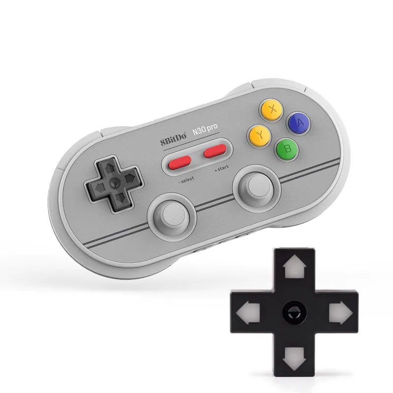 8BitDo N30 Pro2 Bluetooth геймпад беспроводной контроллер Mit джойстик Schalter для переключения пара Windows macOS Android Raspberry PI - Цвет: With cross hub
