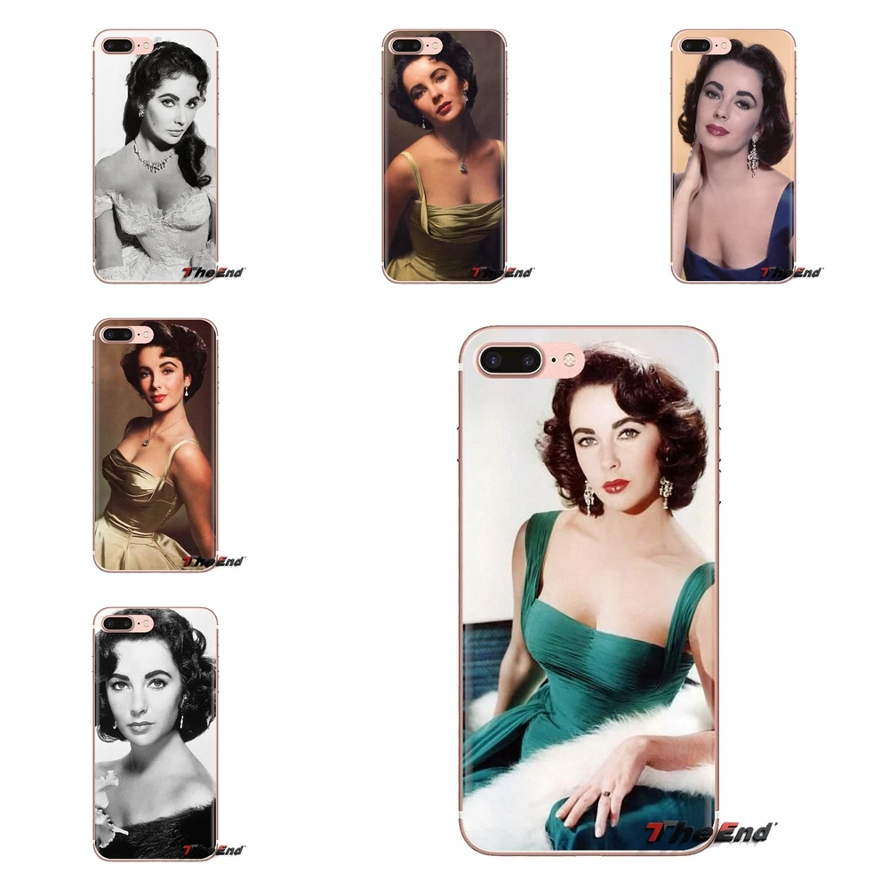 Alley Elizabeth Taylor Younger Years Silicone Phone Skin Case For Samsung Galaxy A3 A5 A7 A9 A8 Star A6 Plus 2018 2015 2016 2017 |