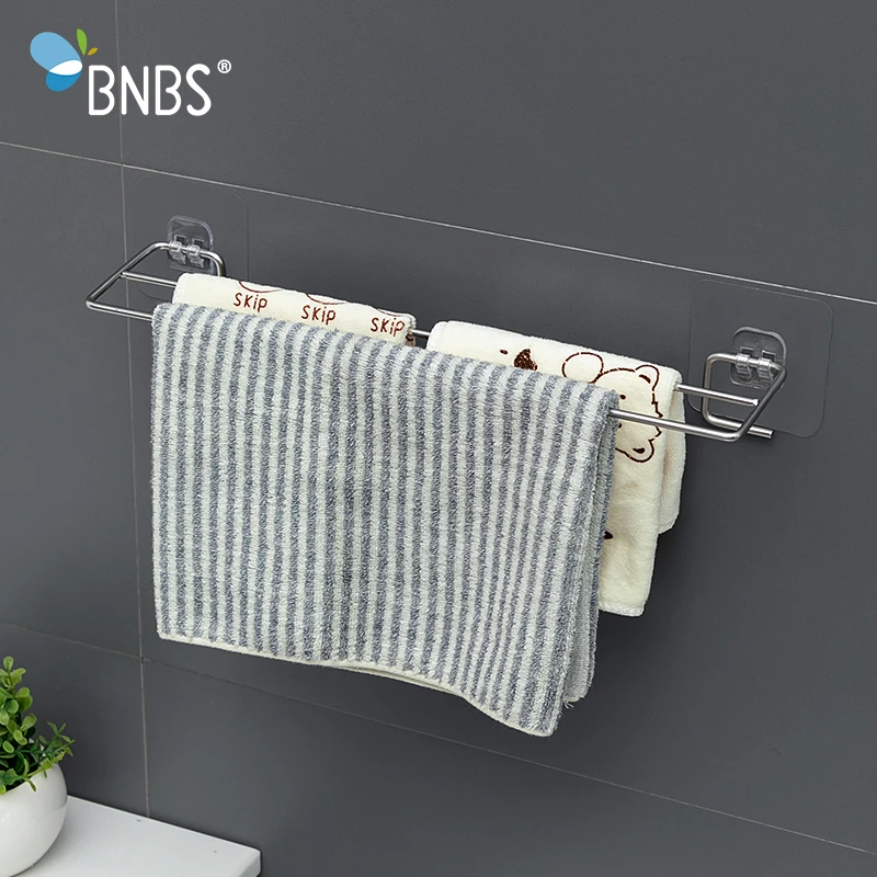BNBS Ванная комната Полотенца держатель настенная полка стеллаж Rail вешалка полки